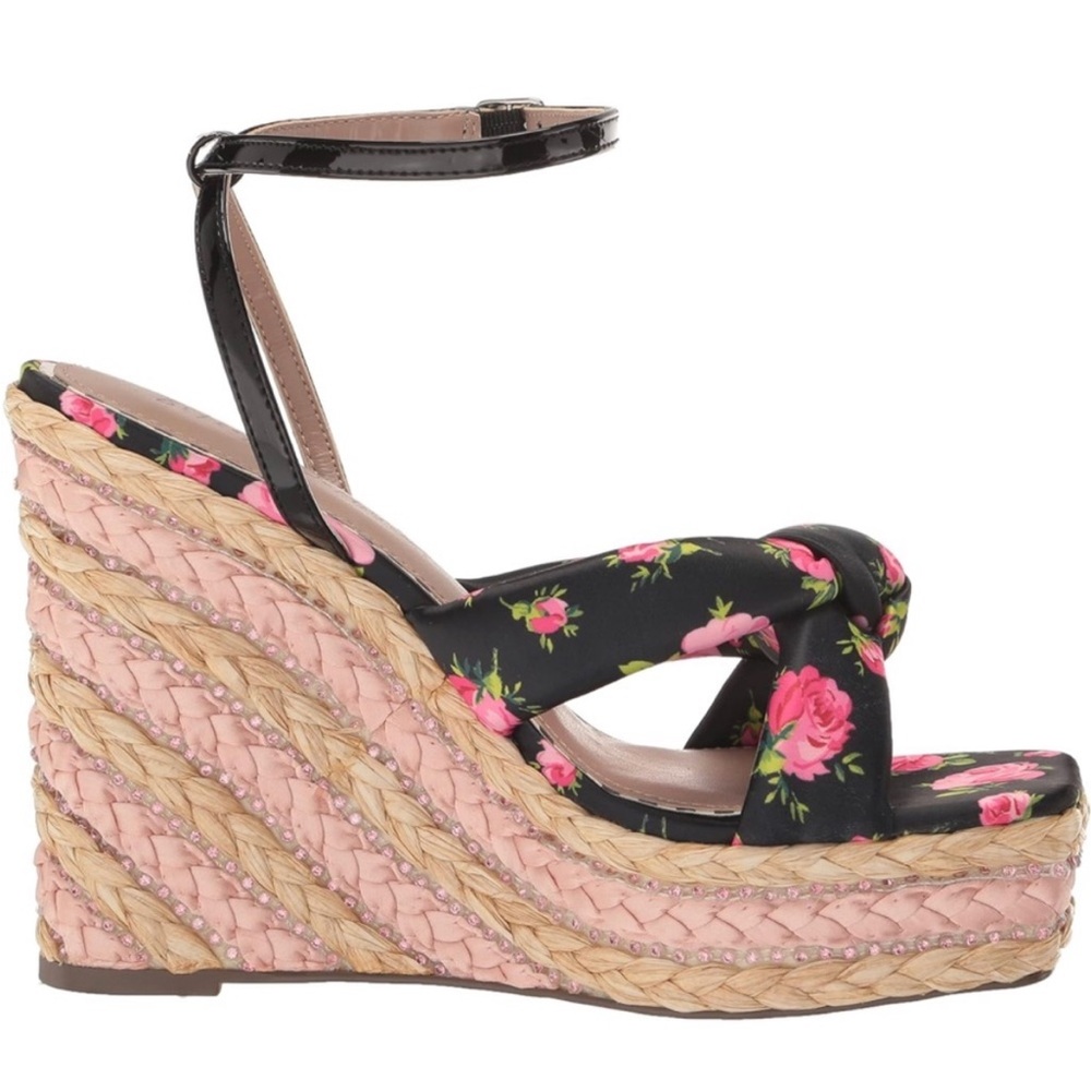 NEW Betsey Johnson Pansie Platform Espadrille sz 10.5 - Picture 3 of 5